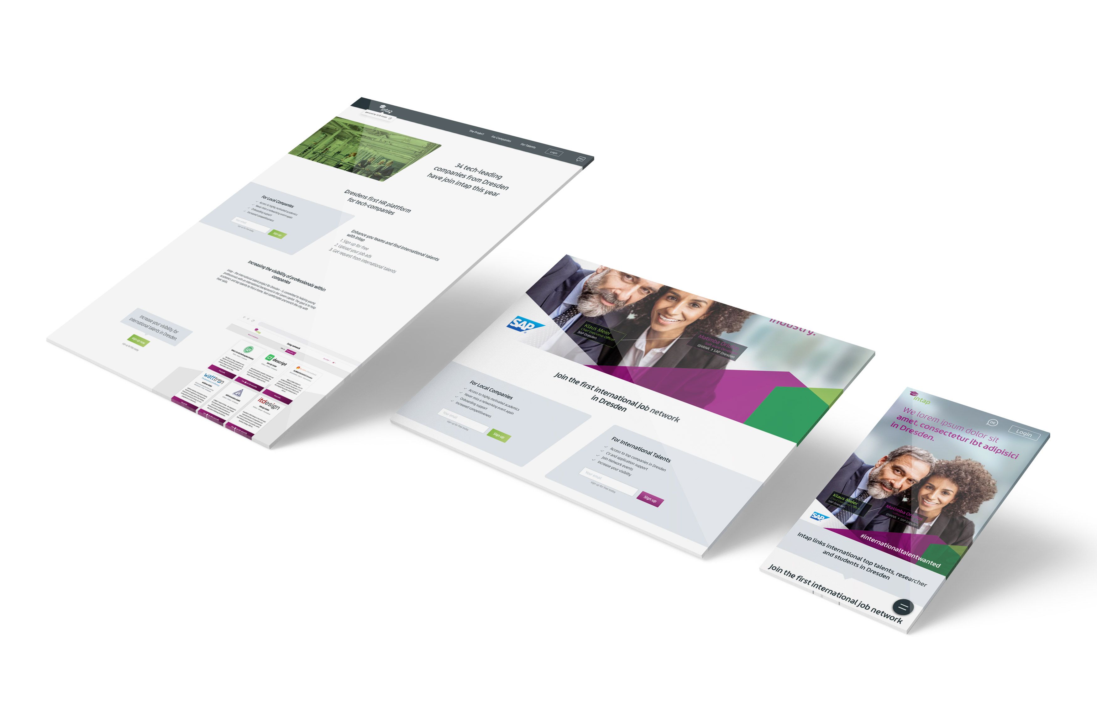 intap Network Website